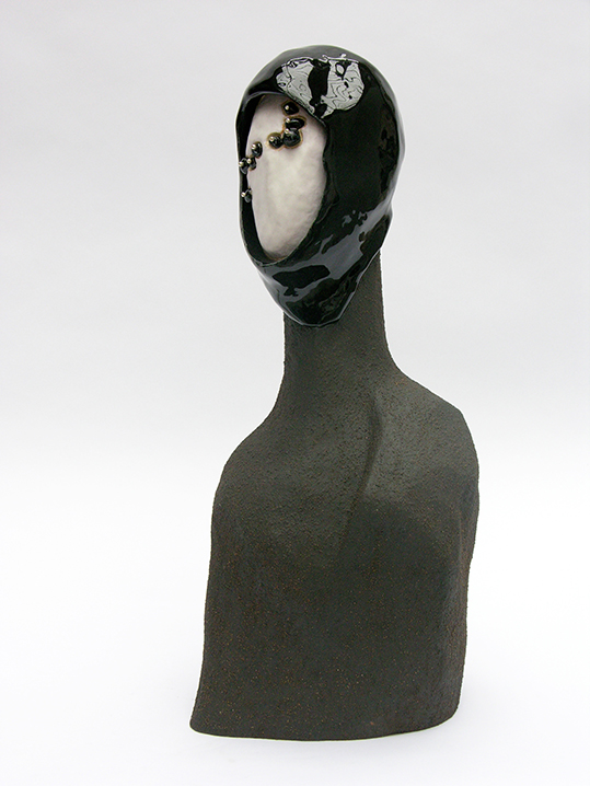 Bust n°1 – céramique – 46x26x24cm – 2009