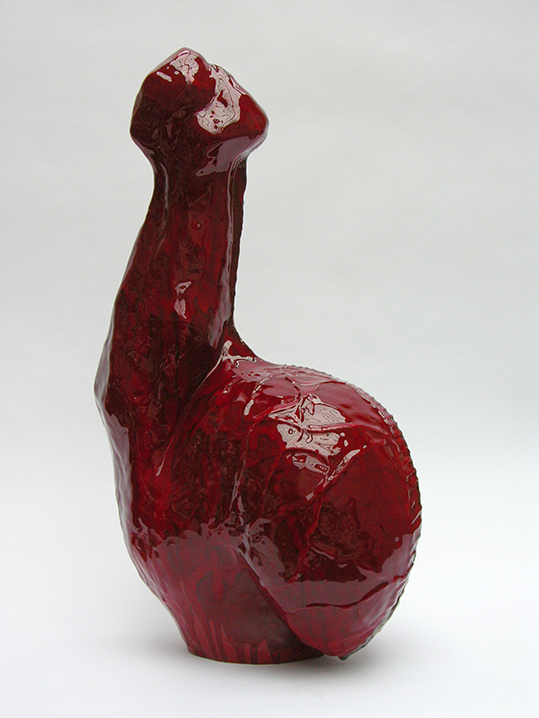 Red one – céramique – 70x40x48 cm – 2009